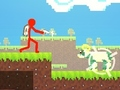 თამაში Red Stickman vs Monster School 2 ონლაინ