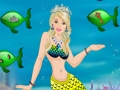 თამაში Barbie Mermaid Dressup ონლაინ