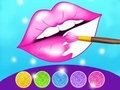 თამაში Glitter Lips Coloring თამაში  ონლაინ