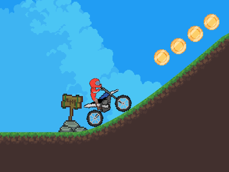 თამაში Off-road motocross ონლაინ