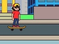 თამაში Skateboard Wheelie ონლაინ