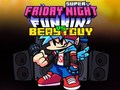 თამაში Super Friday Night Funkin vs Beast Guy  ონლაინ
