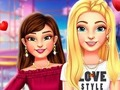 თამაში BFFs საშუალო სკოლის პირველი თარიღის ნახვა  ონლაინ