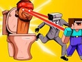 თამაში Skibidi Toilet და Nubik Survivors  ონლაინ