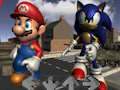 თამაში Super Mario & Sonic FNF Dance ონლაინ