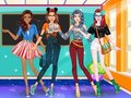 თამაში საშუალო სკოლა Dress Up გოგონებისთვის  ონლაინ