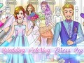 თამაში საქორწილო Coloring Dress Up  ონლაინ