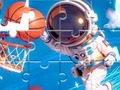 თამაში Jigsaw Puzzle: კოსმოსური კალათბურთი ონლაინ