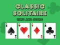 თამაში კლასიკური Solitaire: დრო და ანგარიში  ონლაინ