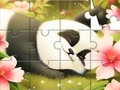 თამაში Jigsaw Puzzle: მძინარე პანდა ონლაინ