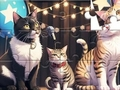 თამაში Jigsaw Puzzle: მომღერალი კატა  ონლაინ