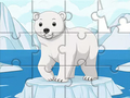 თამაში Jigsaw Puzzle: Polar Bear ონლაინ