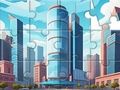 თამაში Jigsaw Puzzle: ქალაქის შენობები  ონლაინ