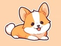 თამაში საღებარი წიგნი: Corgi  ონლაინ
