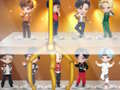 თამაში BTS Chibi კლანჭის მანქანა  ონლაინ