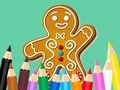 თამაში საღებარი წიგნი: Gingerbreads  ონლაინ