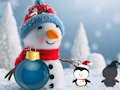 თამაში საშობაო Snowman Garden Escape  ონლაინ