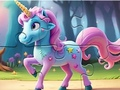 თამაში Jigsaw Puzzle: Magic Forest Unicorn ონლაინ
