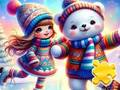 თამაში Jigsaw Puzzle: გოგონა მოედანზე ონლაინ
