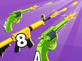 თამაში შერწყმა 2048 Gun Rush  ონლაინ