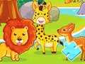 თამაში Jigsaw Puzzle: ველური ცხოველები  ონლაინ