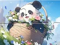 თამაში Jigsaw Puzzle: საბანი პანდა ონლაინ