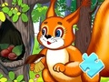 თამაში Jigsaw Puzzle: ციყვის დამალული საკვები  ონლაინ