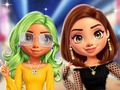 თამაში Lovie Chic- ის მოდური მხრის სახე ონლაინ