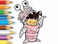 თამაში საღებარი წიგნი: Monster Costume Girl  ონლაინ