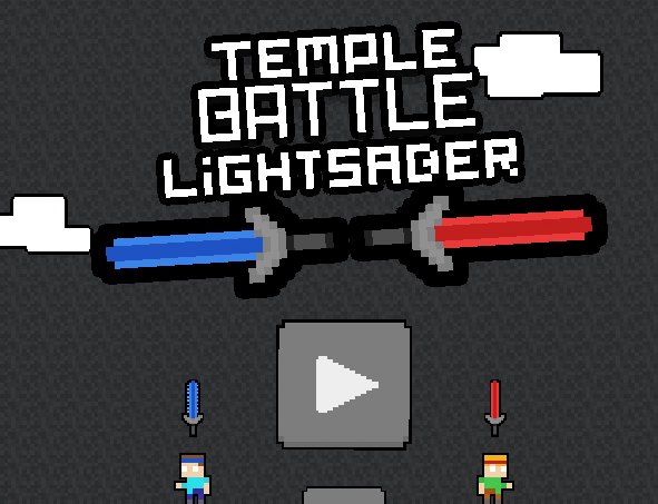 თამაში ტაძრის ბრძოლა Lightsaber  ონლაინ