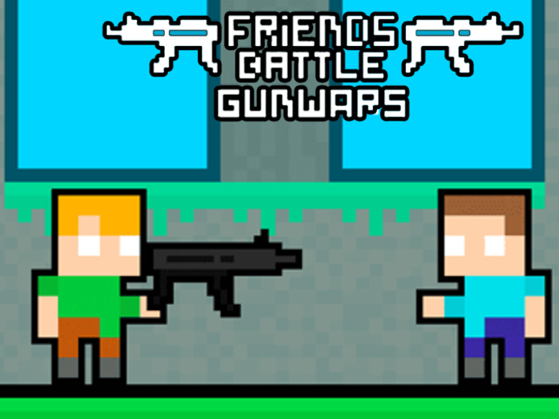 თამაში მეგობრები Battle Gunwars  ონლაინ