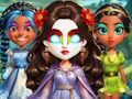 თამაში ელემენტარული Dressup Magic ონლაინ