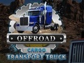 თამაში Offroad ტვირთის გადაზიდვის სატვირთო  ონლაინ