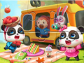 თამაში Jigsaw Puzzle: პატარა პანდას პიკნიკი  ონლაინ