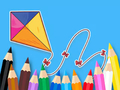 თამაში საღებარი წიგნი: Bowknot Kite  ონლაინ