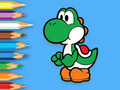 თამაში საღებარი წიგნი: Yoshi Fishing Time  ონლაინ