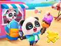 თამაში Jigsaw Puzzle: Baby Panda ნაყინის მანქანა ონლაინ