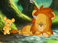 თამაში Naughty Lions ტყის გაქცევა  ონლაინ