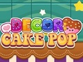 თამაში დეკორი: Cake Pop  ონლაინ