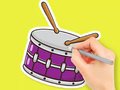 თამაში საღებარი წიგნი: Star Drum  ონლაინ