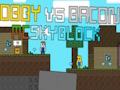 თამაში ობი ბეკონის წინააღმდეგ: MCskyblock  ონლაინ