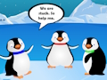 თამაში ონლაინ თამაში Entangled Penguins Escape  ონლაინ