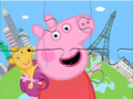 თამაში Jigsaw Puzzle: Peppa მოგზაურობა გარშემო  ონლაინ
