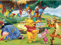 თამაში Jigsaw Puzzle: ვინი პუხის წვეულება  ონლაინ