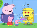 თამაში Jigsaw Puzzle: Peppa Robot ონლაინ