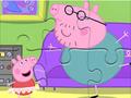 თამაში Jigsaw Puzzle: Daddy Pig Dancing ონლაინ