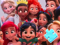 თამაში Jigsaw Puzzle: Disney Princess ოჯახის ფოტო ონლაინ
