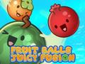 თამაში ხილის ბურთები: Juicy Fusion  ონლაინ