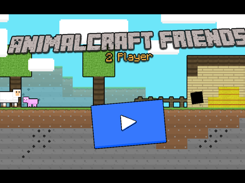 თამაში AnimalCraft Friends 2 მოთამაშე  ონლაინ
