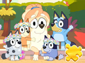 თამაში Jigsaw Puzzle: Bluey ტკბილი პორტრეტი ონლაინ